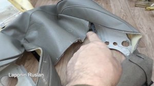 Suzuki Grand Vitara. Ремонт  сидения. Seat repair.