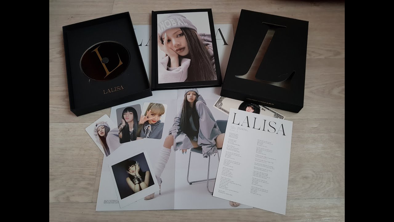 LISA (Blackpink) - LALISA (Black version) unboxing