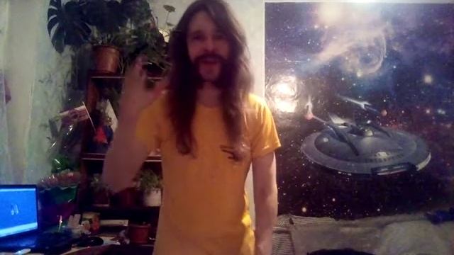 Длинноволосый любитель рока-Непокорённый!