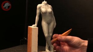 Sculpting "Woman standing" ►► Timelapse