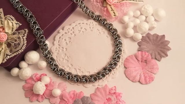 Цепь Роза из серебра 925 пробы смотреть онлайн