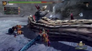 Monster Hunter 3 Ultimate - Совместная игра (Local co-op) HD [1080p] (Wii U)