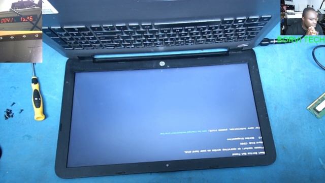 HP 250 G5 NO DISPLAY (CAPS LOCK BLINKING) смотреть онлайн