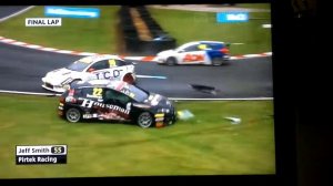 Tom Boardman Unluck Crash BTCC 2011 Race 10