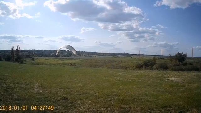 Знакомство с парапланом. Первые тренировки. Часть 3. смотреть онлайн