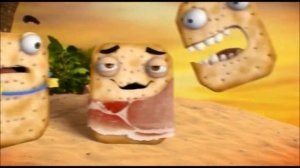 Реклама крекеры Tuc | Тук - "На острове"