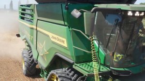 La prima John Deere X9 1100 in Italia 🇮🇹 Trebbia da 100t/ora | Harvest Stars