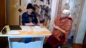 прикол.бабка на работу устраивается