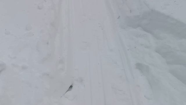 спасаем избу от снега. мотобуксировщик тонет в снегах смотреть онлайн