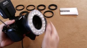 Макросвет кольцевая вспышка Meike FC110