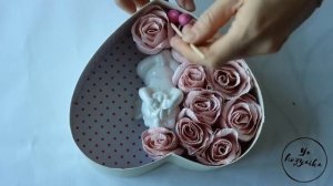 DIY. Идея подарка на день влюблённых. Сердце из маршмеллоу своими руками.