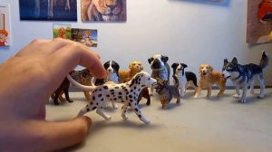 новый пёс далматинец фирмы schleich !!!