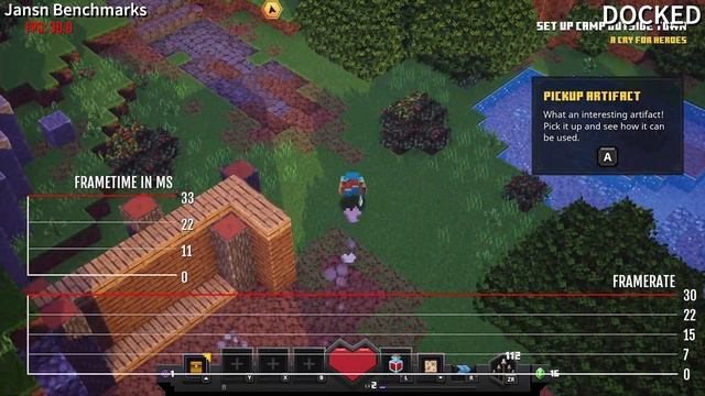 FPS CHECK: Minecraft Dungeons (v 1.1.0) | Nintendo Switch | DOCKED & HANDHELD MODE смотреть онлайн