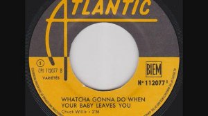 Chuck Willis -  What'cha Gonna Do When Your baby Leaves You