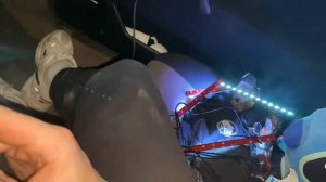 установка подсветки в ноги