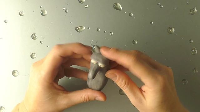 Как слепить из пластилина волка #какслепить #лепим #животныеизпластилина