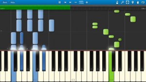 Лера Массква - 7 этаж (на пианино Synthesia)