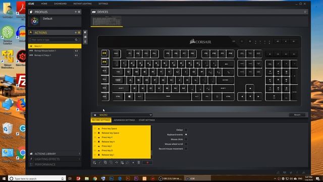 How Customize G Keys on Corsair Keyboard