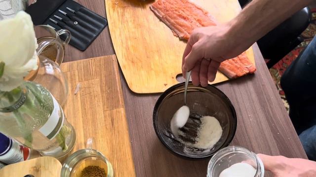 Слабосоленая форель #лосось #форель смотреть онлайн