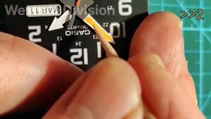 Casio MRW 210H 3AV army mod нанесение люминофора #armywatch #casio #militarywatch #luminofor