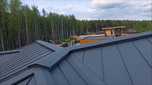 ФАЛЬЦЕВАЯ КРОВЛЯ! ТЕХНОЛОГИЯ ДВОЙНОГО ФАЛЬЦА! Часть 4! Ильичёво!