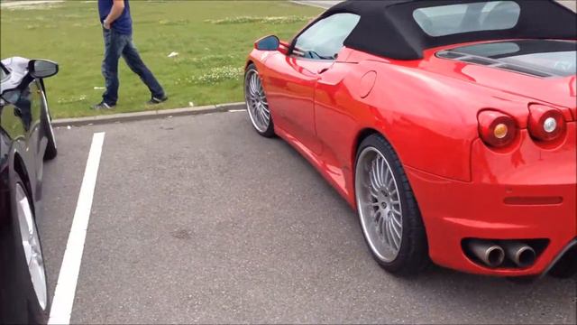 Loud Accelerations! Revs! Start ups!! 458 Spider, Gallardo Spyder, F430 Spider!!! смотреть онлайн
