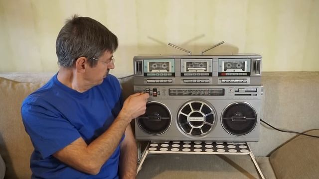 General MG-345. Трехкассетник, не хухры-мухры! смотреть онлайн