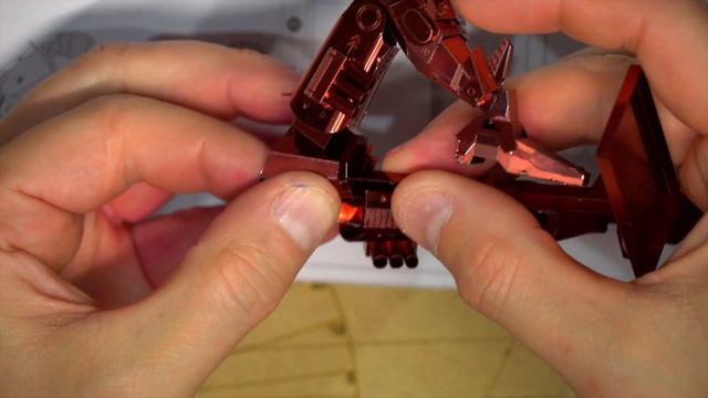 Piececool Shield Man Build (part 4). Tips Annotated in Description смотреть онлайн