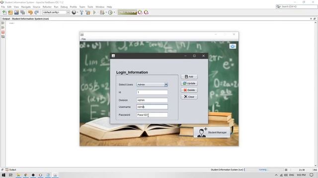 STUDENT MANAGEMENT SYSTEM IN JAVA USING NETBEANS WITH SOURCE CODE смотреть онлайн