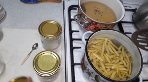 Консервируем лобио (молодая стручковая фасоль) на зиму.