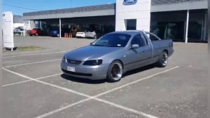 2003 Ford BA Falcon XLS V8 Ute Walk-around. Viewers Ride.