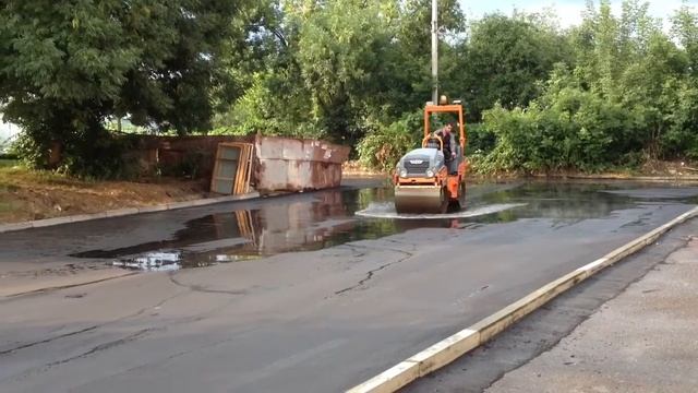 Супер технология укладки асфальта
