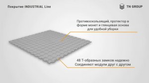 Укладка модульных покрытий iNDUSTRIAL в частном гараже г. Санкт-Петербург