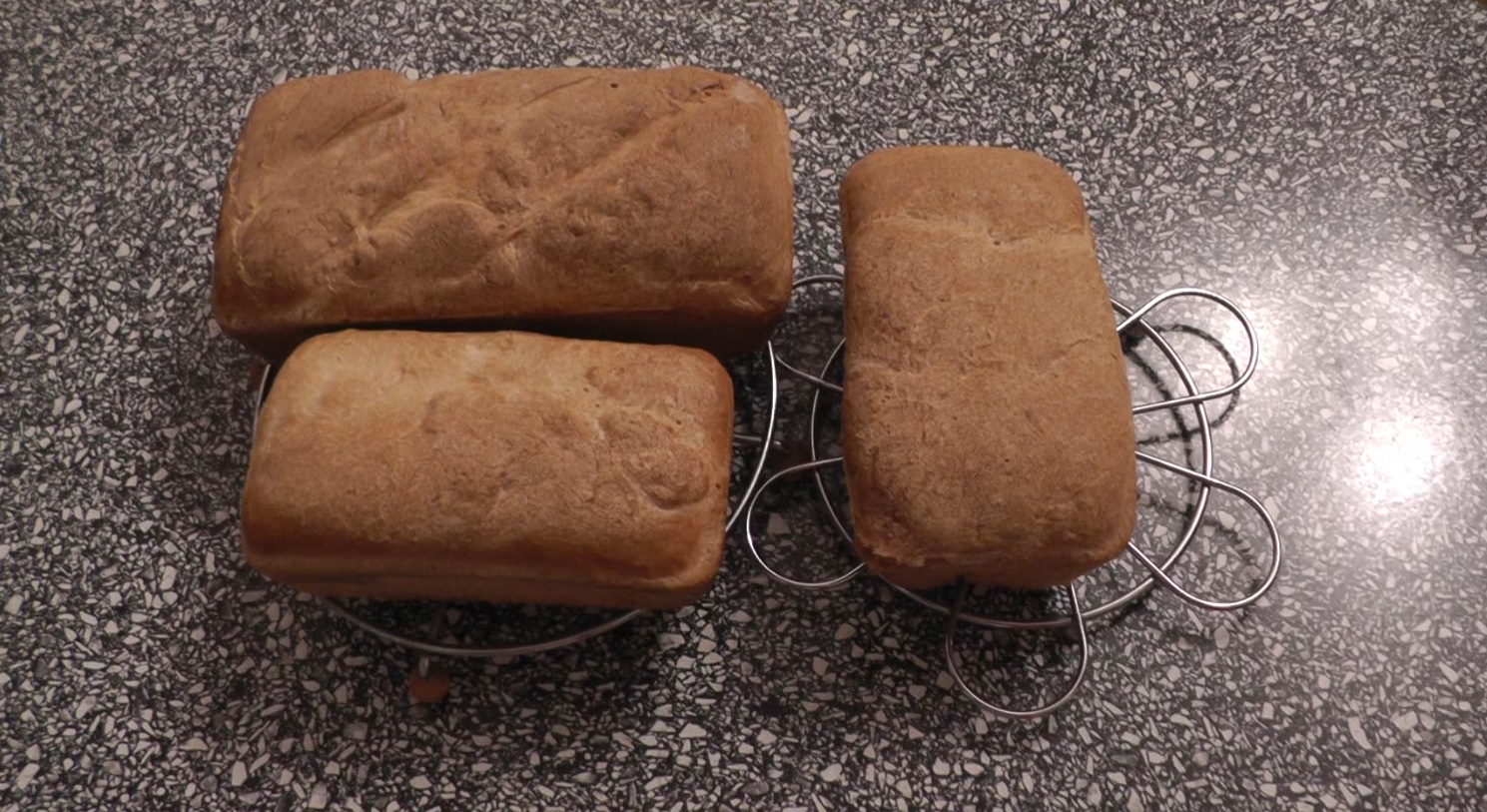 Белый хлеб в духовке. Простой рецепт смотреть онлайн