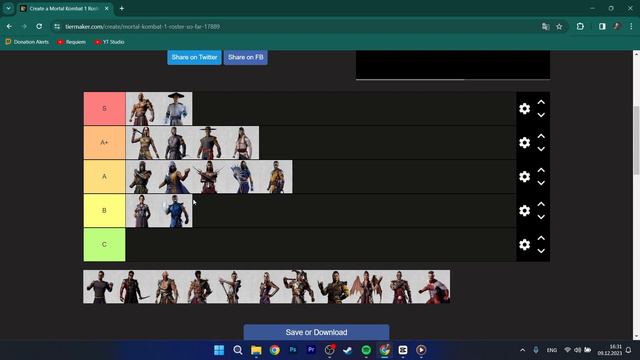 ТИР ЛИСТ ПЕРСОНАЖЕЙ В МОРТАЛ КОМБАТ 1 | MORTAL KOMBAT 1 смотреть онлайн