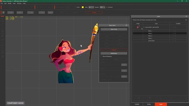 Adding Bones and Animating Your Own Character in Cartoon Animator 5 | Complete 2D Animation Course