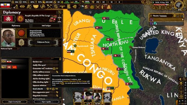 The Rise of the CONGO EMPIRE... | Hoi4: Red Flood смотреть онлайн