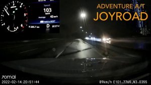 Joyroad Tyres Adventure A/T Series Wet Testing - 4x4 Pickup Navara D23 (Kereta Standard)