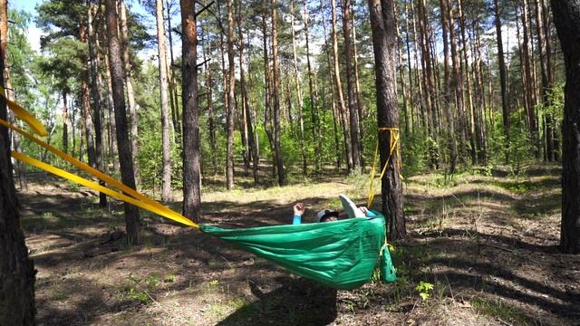 Гамак - тент от NEVAGOMI. Обзор и тест. смотреть онлайн