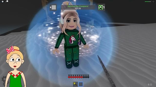 КРИПЕР АТАКУЕТ ? СТРОЙ ИЛИ УМРИ ✊ ROBLOX Creeper CHAOS смотреть онлайн