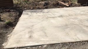 Парковка из бетона своими руками на даче, часть 3 результат