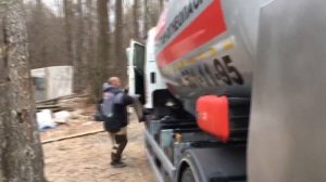 Полный процесс заправки газом газгольдера | СК ГАЗ Автономная газификация