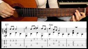 Тёмная ночь   На гитаре + разбор