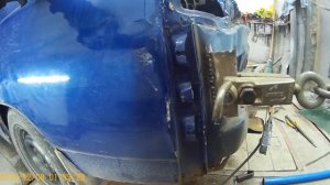 ваз 2110 вытяжка заднего лонжерона . быстро дешево
