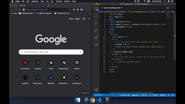 Modern Javascript Course [13] - Error Handling