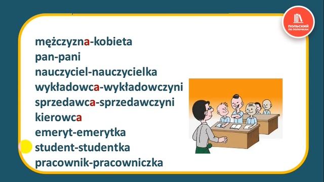Род существительных с окончанием -А в польском языке Часть 2 Самоучитель польского языка Урок 26