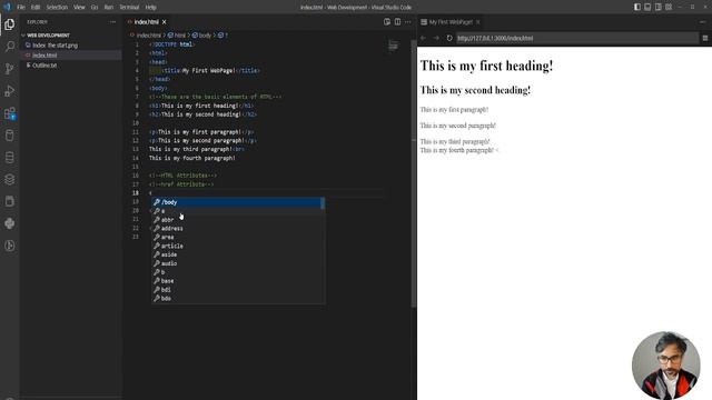 Learn HTML,CSS and JavaScript(JS) with Mr. Scienceholic  HTML Tags & Elements (Coding for Beginners