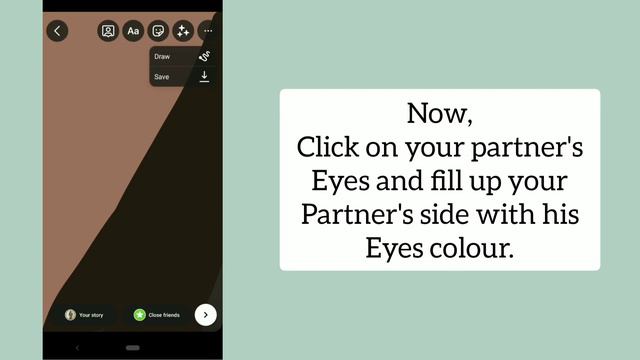 Our couple color palette Tiktok & Reels Trend tutorial | Niamhadkins original audio Trend Tutorial