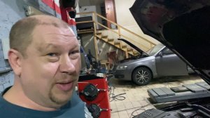 загорелась ауди а4 прямо в сервисе