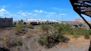 Перевозка жидкого доменного шлака на карьер.2016.HD.